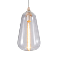 Globale/Pompoen/Ellips Pendant Light Hedendaagse Rook/Amber/Wit Glas 1 Licht Eetkamer Hanglamp
