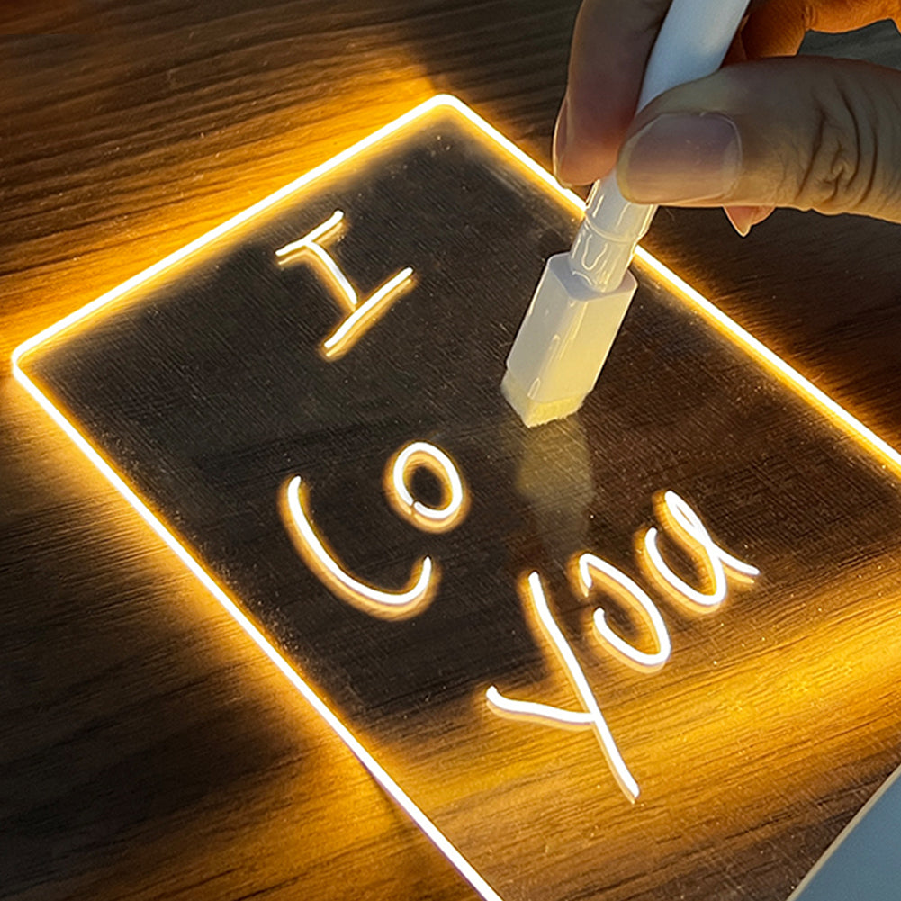 BrightNote |  Gezellig nachtlampje met creatief bord