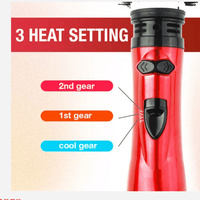 3-in-1 Rotating Hot Air-Hairstyler en Föhn