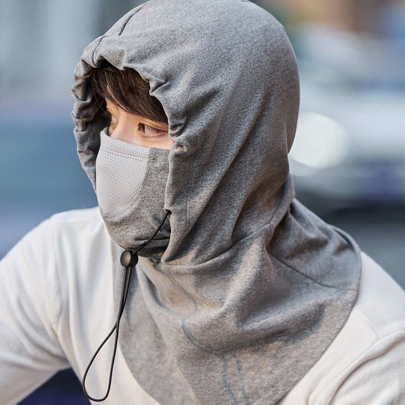 Hooded Face Mask met Nekwarmer voor Fietsen