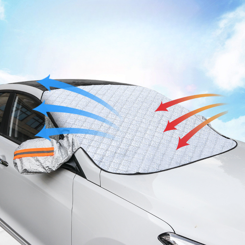 AllWeather Shield – Magnetische Voorruitbescherming voor Auto, Anti-Vorst & UV | Brehn