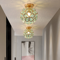 Zyvia - Luxe Glazen Bloemen Plafondlamp