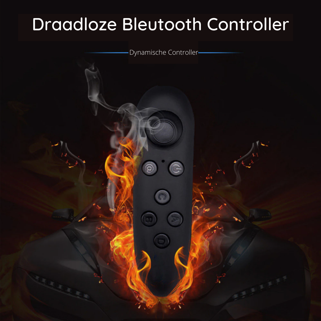 Lunero Reality PRO+ | Smart VR Bril met Geïntegreerde Headset voor iPhone & Android