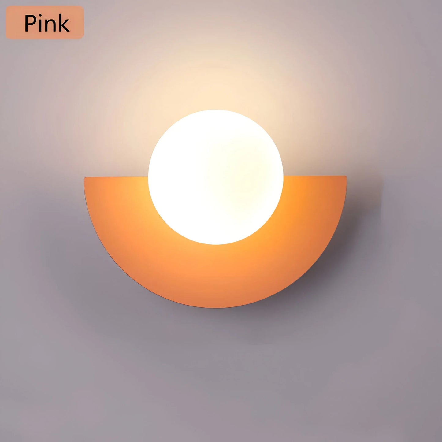 LumiGlow – Moderne Halve Maan Wandlamp
