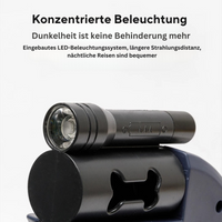 Nooit Meer In de Knopen – Dubbele Hondenriem met LED Licht