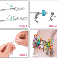 Knutselpakket voor een bedelarmband voor meisjes