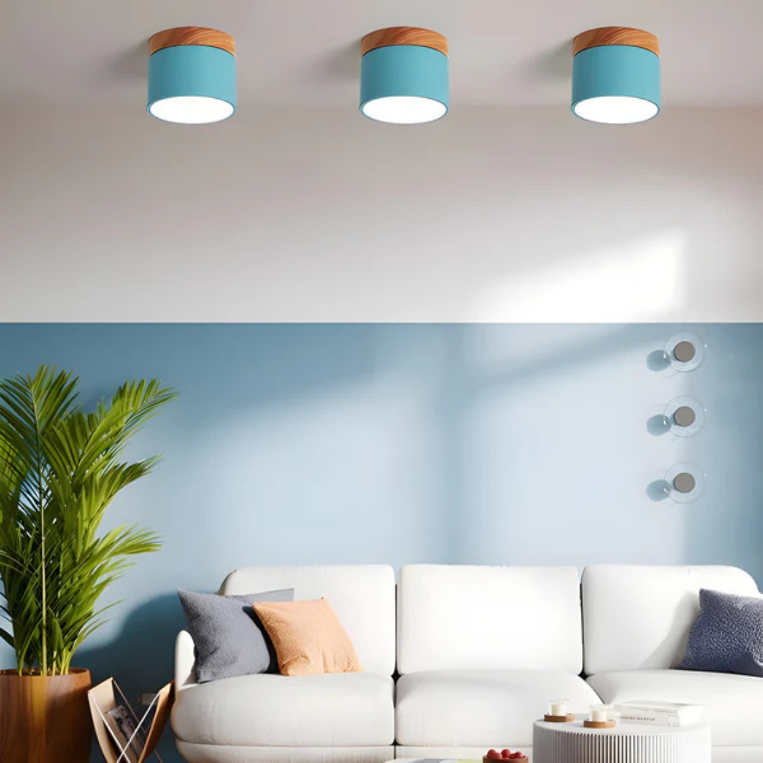 Vesta - Vintage LED Plafondlamp