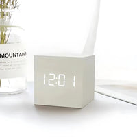 Moderne Cube LED Alarmklok