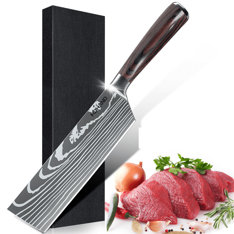 Set van professionele kwaliteit chef-koks messen met elegant design