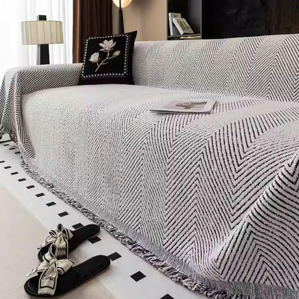 Streep Herringbone Bankhoes