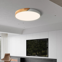 Delos Skandi Houten Plafondlamp | Natuurlijk LED-Designlicht