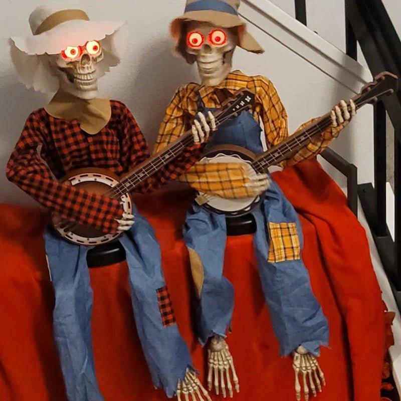 50% KORTING | StrumSpook™ | Glanzende Banjo-Skeletten
