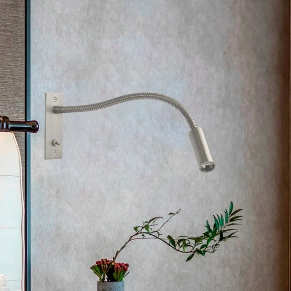 Vynex Minimalistische Lees Verstelbare Spot Wandlamp