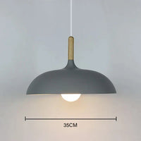 NordOak – LED Plafondlamp Eikenhout Scandinavisch – Modern & duurzaam