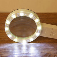 30-voudige optische loep met LED-verlichting