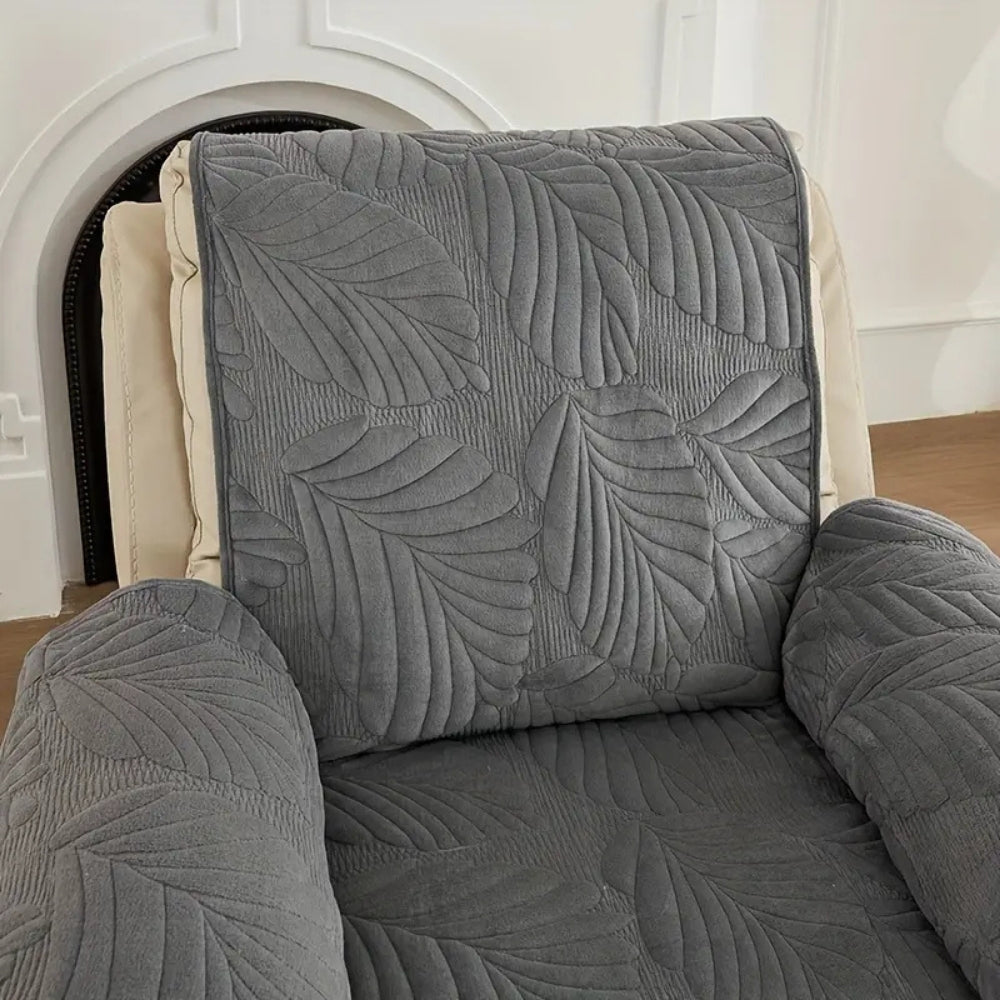 Groene Bladpatroon Relaxstoelhoes