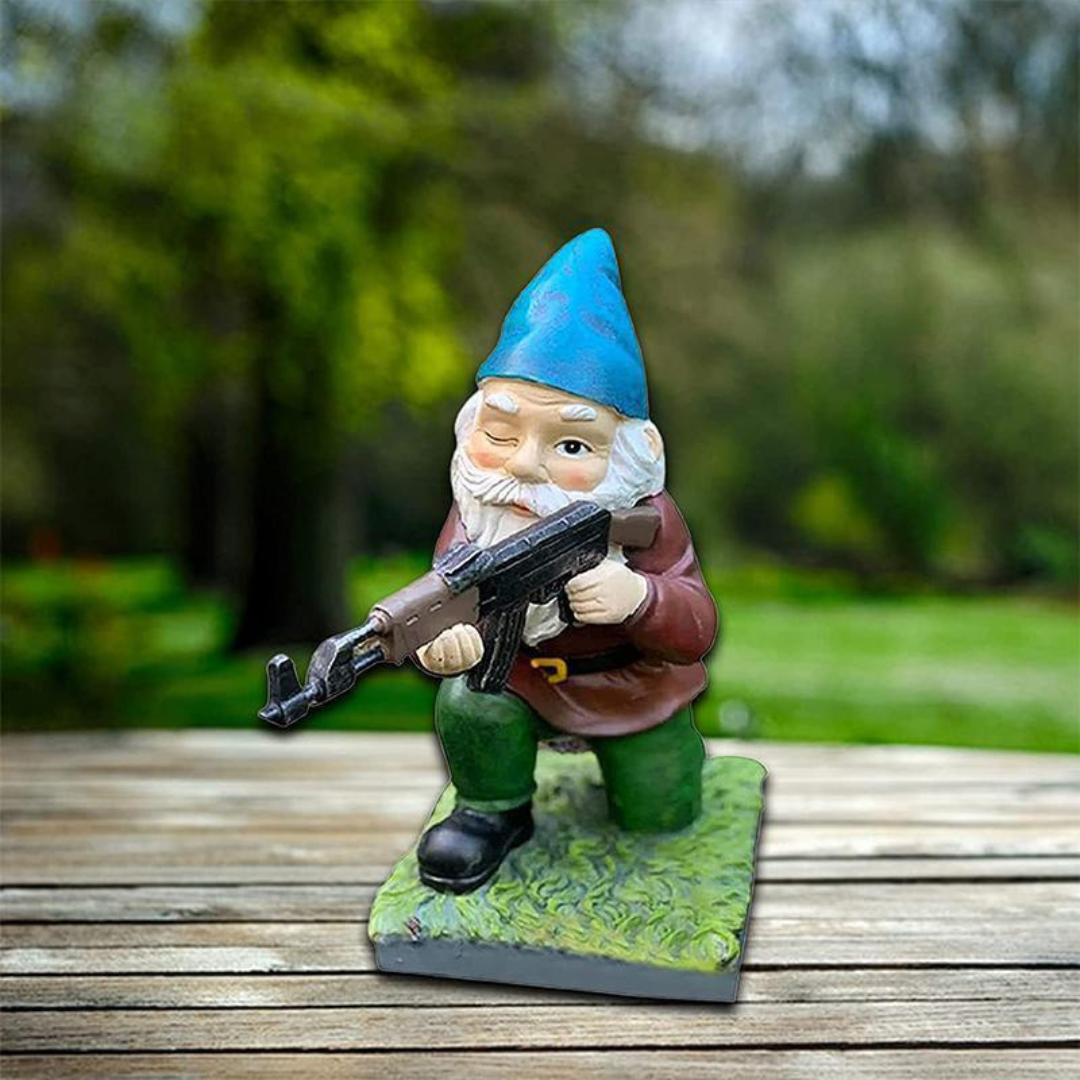 Drelix - Militaire Tuinkabouter