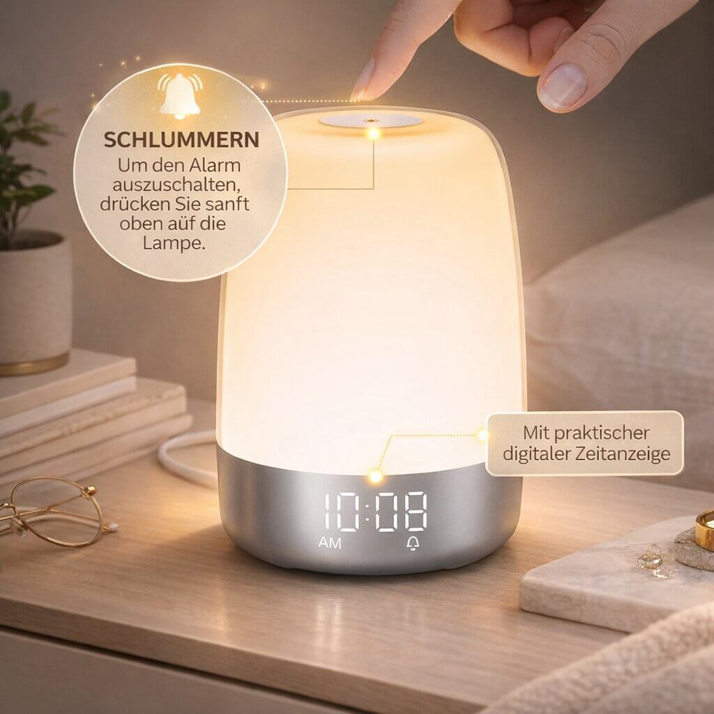Daglichtwekkertje | Daglichtlamp | Wake Up Light | LichtRise