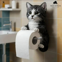 PurrRoll – De charmante katten-toiletrolhouder!