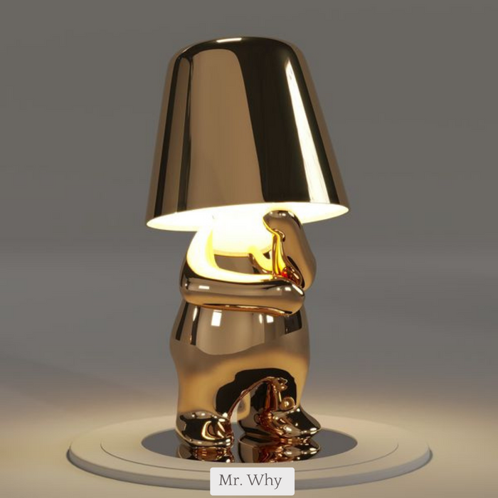 Draadloze Italiaanse Designer Lamp – dimbaar, 25 uur licht & speels design