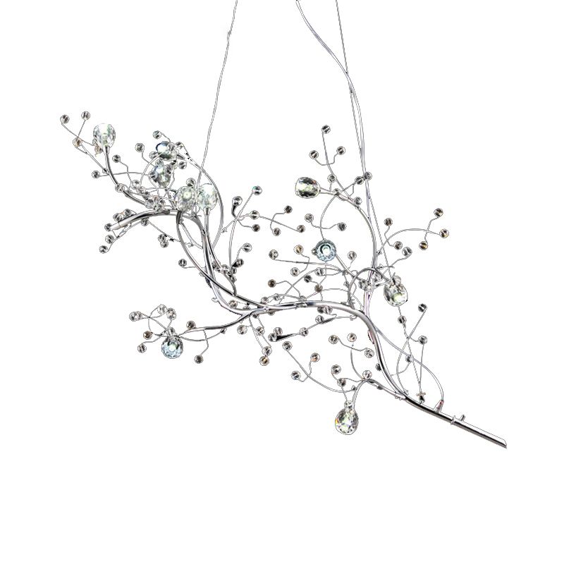 Olivia Kunst Hanglamp Kristal Woonkamer Slaapkamer