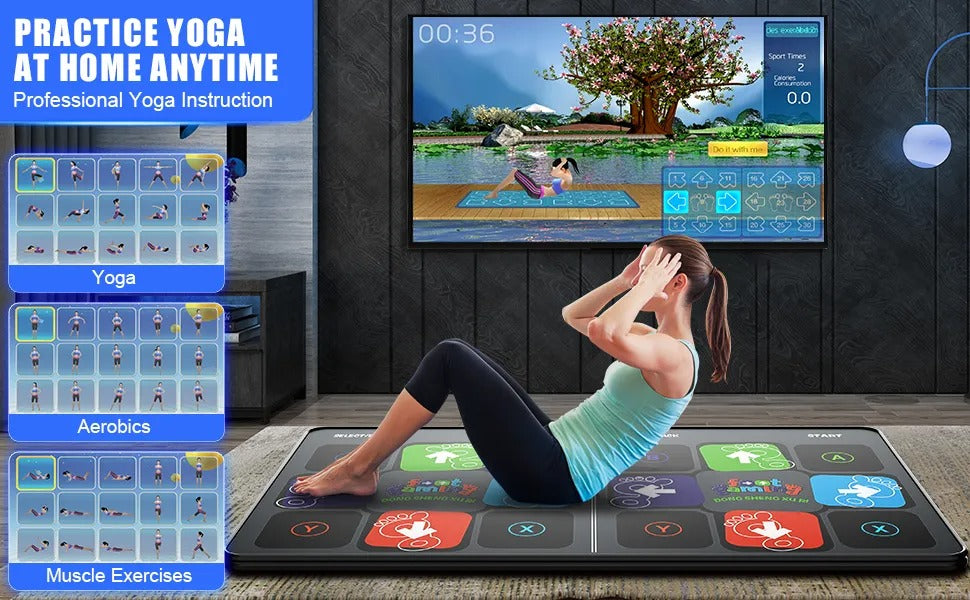 DanceMaster Interactieve Dansmat – Fitness & Plezier voor het Hele Gezin