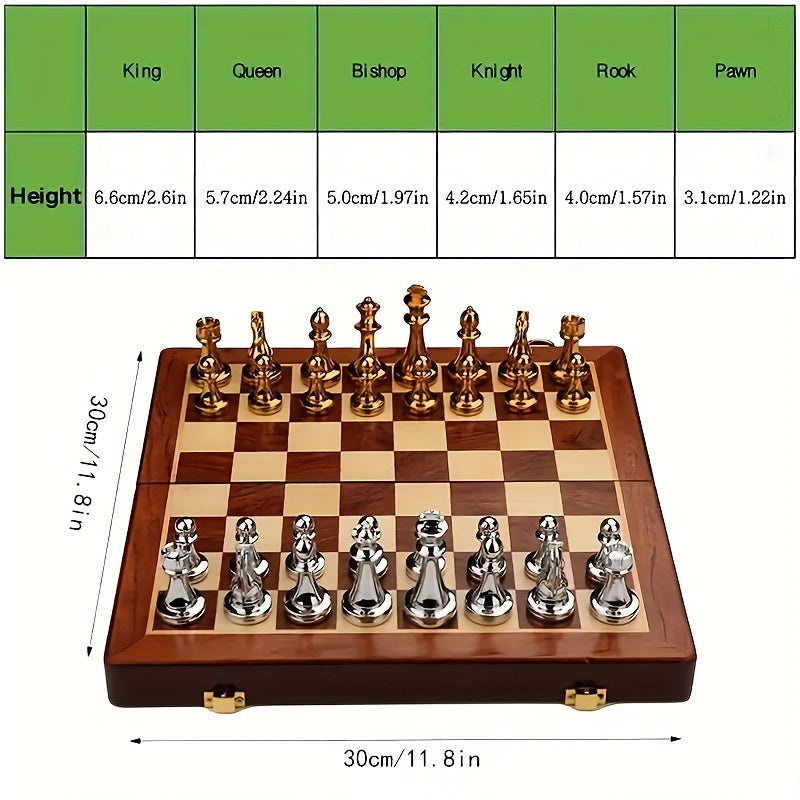 Vintage Schaakset – Strategisch en Tijdloos