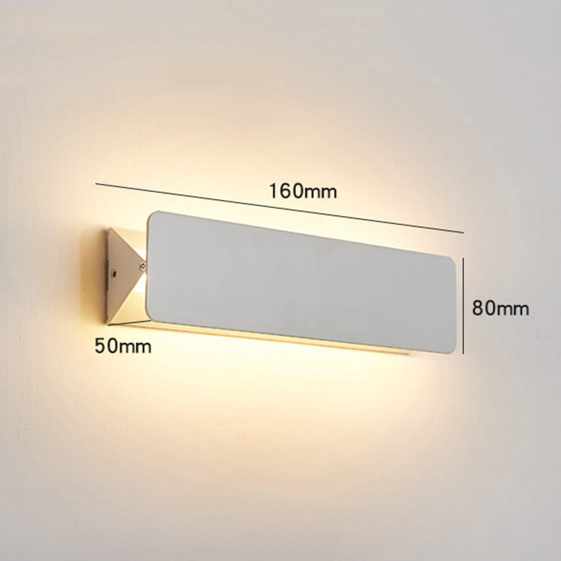 Arisha LED Metalen Binnen Wandlamp Rotatable, Wit