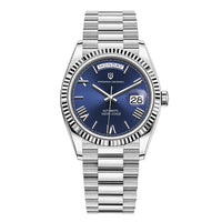 Luxe Automatisch Herenhorloge – Zelfopladend van RVS met Kalender
