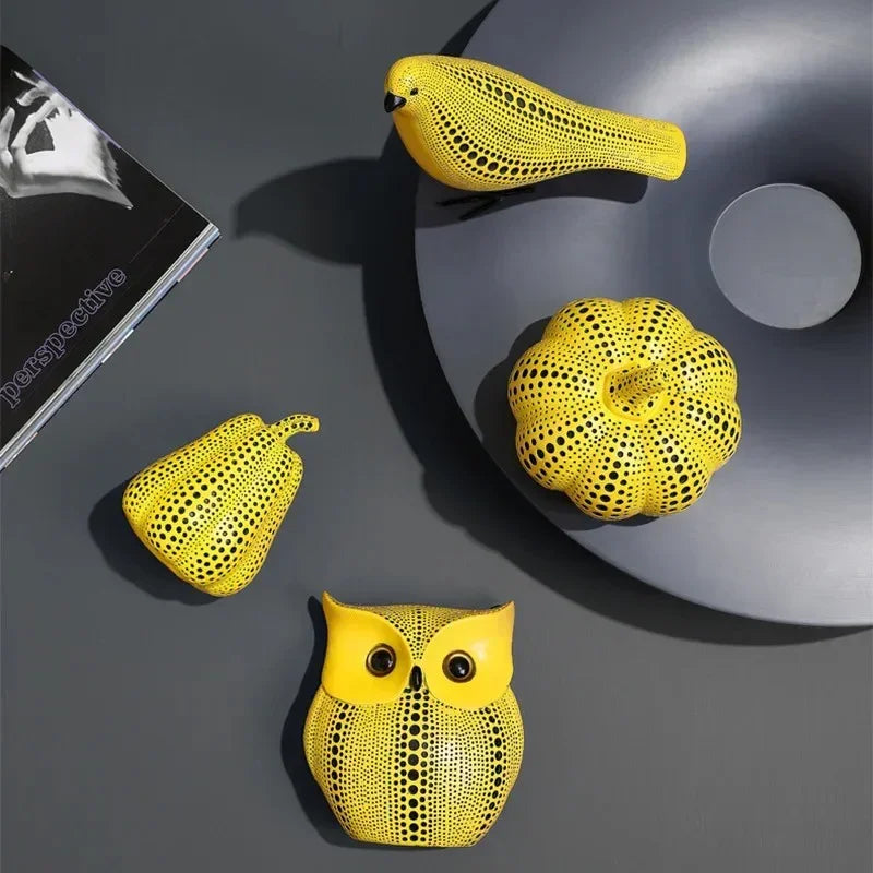 Kusama geïnspireerde Ornament Collectie
