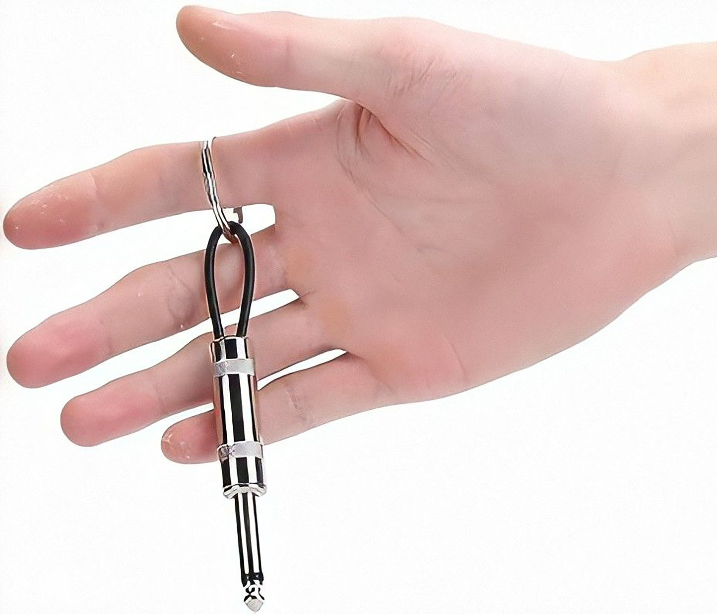 Keyamp Sleutelhanger | Gitaarversterker-Design | Wandmontage Sleutelbord met Jack-ingangen