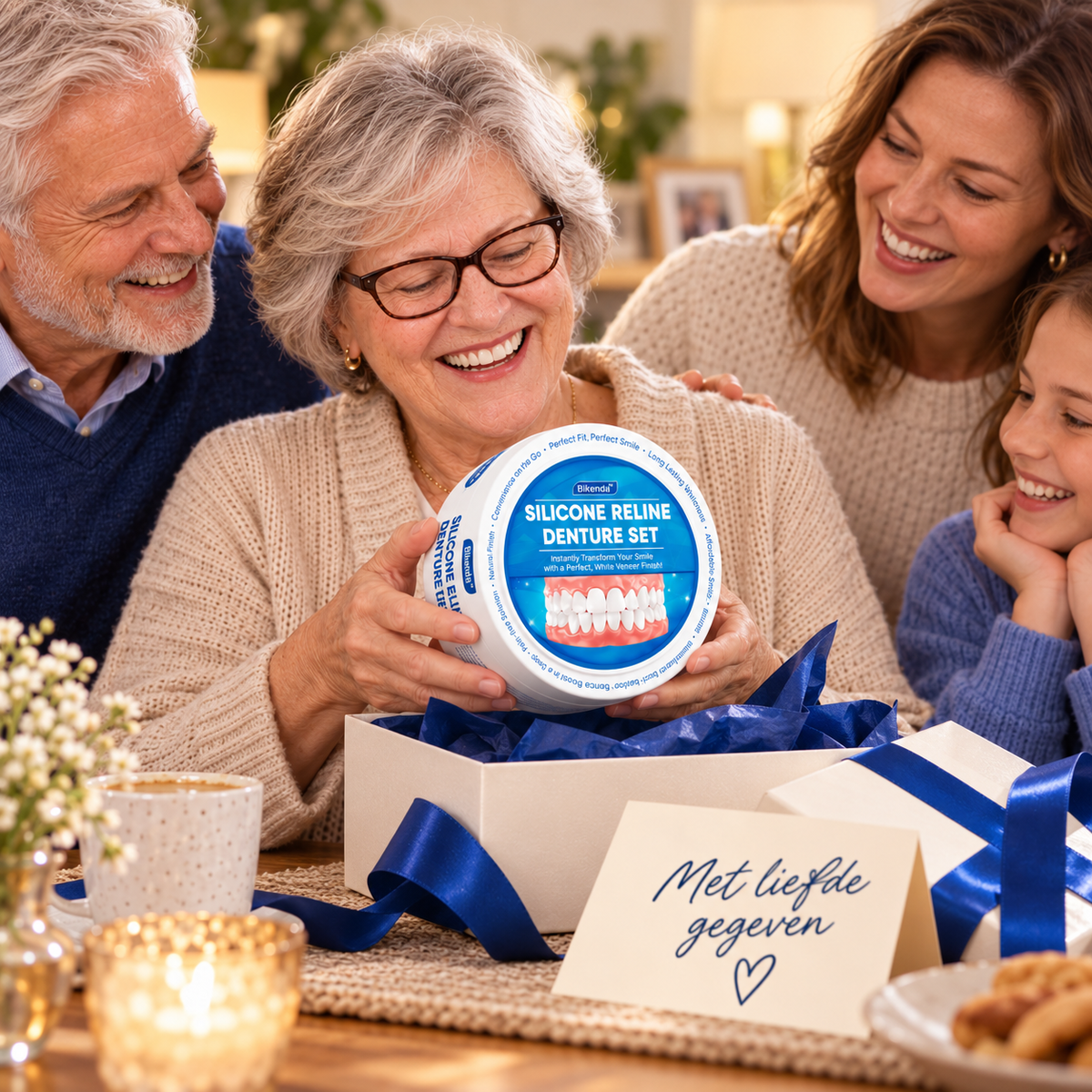 Bikenda | Siliconen Reline-Set – Praktisch Cadeau voor Opa & Oma