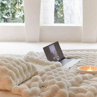 Omkeerbare SnuggleSoft fleece deken Jaarlijkse warmte