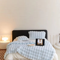 Omkeerbare SnuggleSoft fleece deken Jaarlijkse warmte