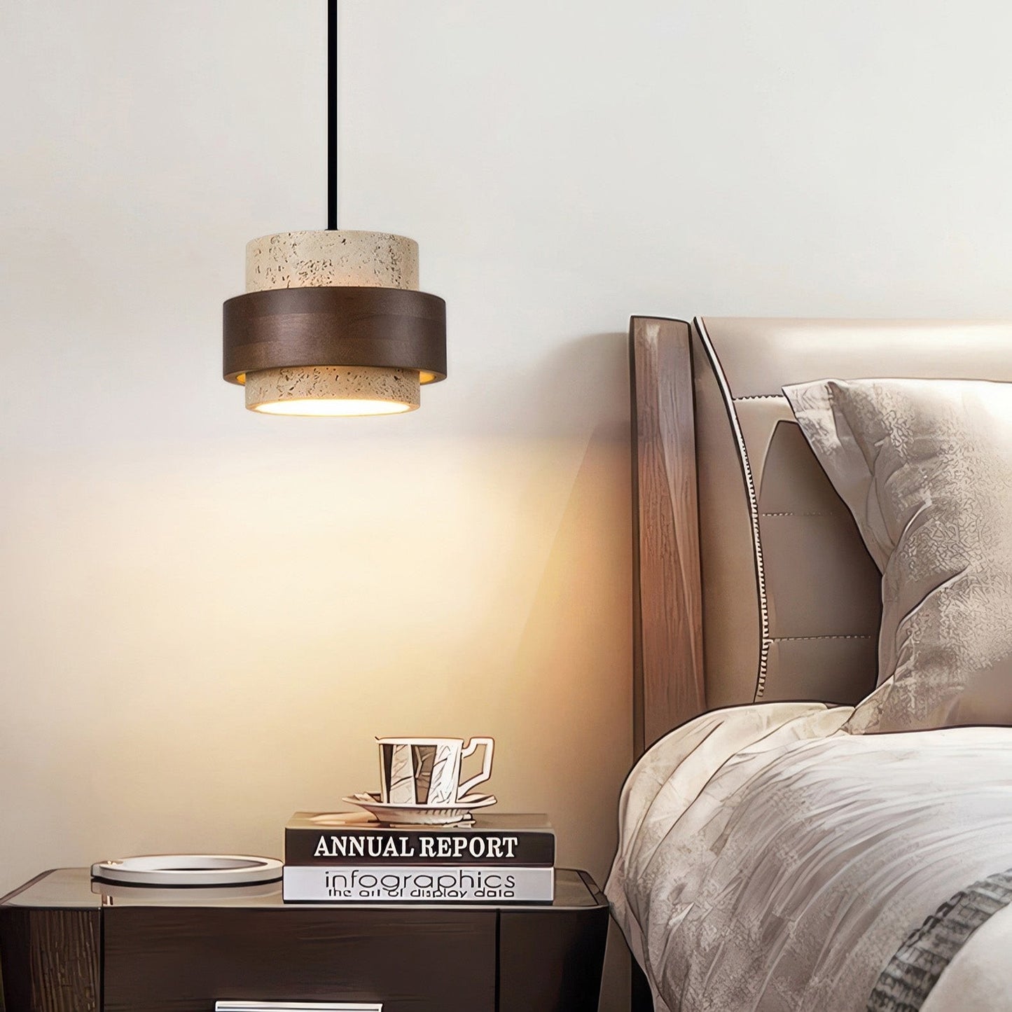 Ascend Retro Steen Wabi-Sabi Hanglamp