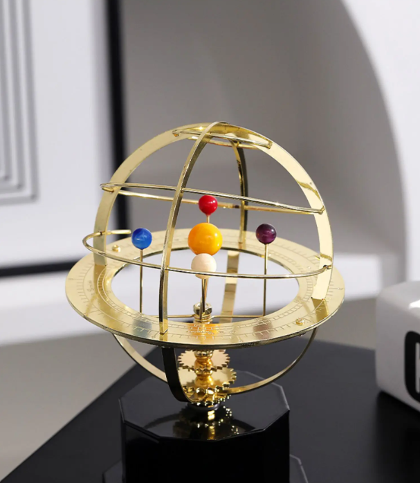 Groot Orrery Model van het Zonnestelsel
