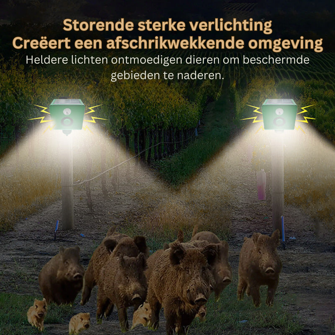 WildGuard | Schrikt zelfs de meest hardnekkige dieren effectief af
