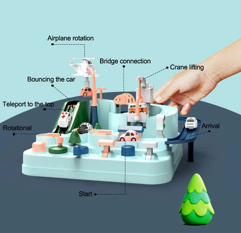 CAR ADVENTURE | Stimuleer cognitieve groei door avontuurlijk spel