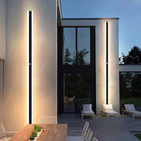 Arisha Moderne Lineaire Buitenwandlamp Metaal Acryl Tuin Gang