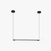 Zynar Minimalistische Lineaire Hanglamp, Zwart