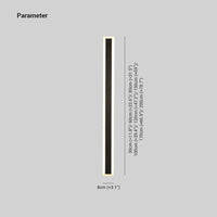 Fiala Moderne LED Wandlamp Buiten Zwart