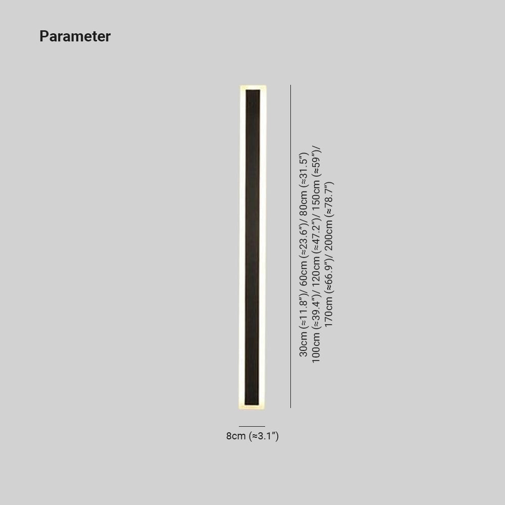 Fiala Moderne LED Wandlamp Buiten Zwart