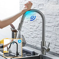 SILQUA – Slimme Sensor Keukenkranen met Uittrekbare Uitloop