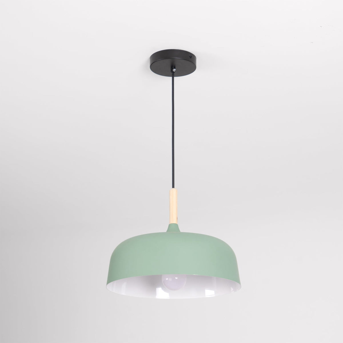 Birken Nordic Hout en Zink Hanglamp
