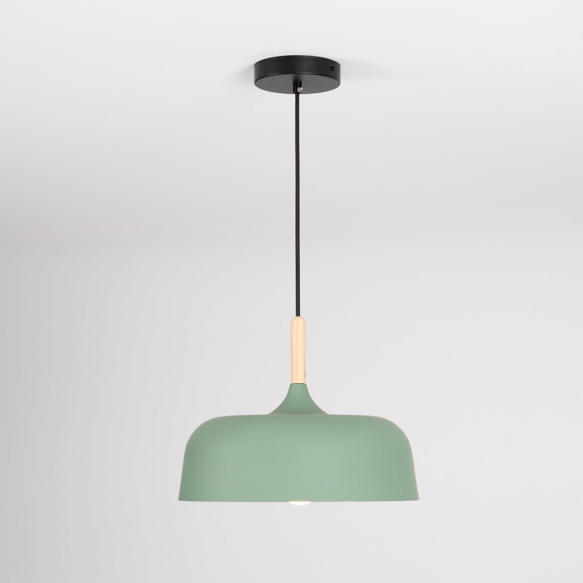Birken Nordic Hout en Zink Hanglamp