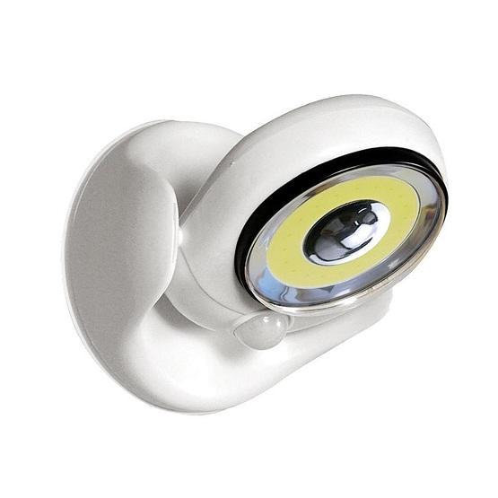LUXWÄCHTER LED-veiligheidslamp | Met bewegingssensor en timer | Draadloos en weerbestendig | 450 lumen