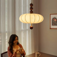 Orla Vintage in Stof Hanglamp