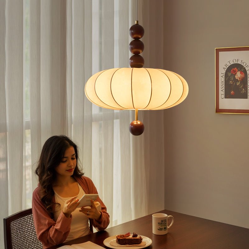 Orla Vintage in Stof Hanglamp