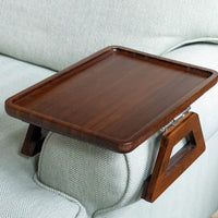 Verstelbare Bamboe Clip-On Arm Tray Tafel