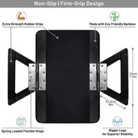Verstelbare Bamboe Clip-On Arm Tray Tafel
